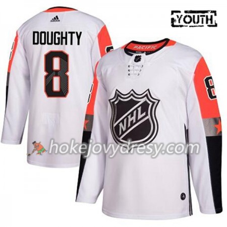Dětské Hokejový Dres Los Angeles Kings Drew Doughty 8 2018 NHL All-Star Pacific Division Adidas Bílá Authentic